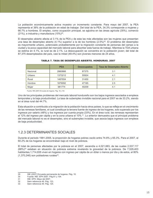 Perfil del Sistema de Salud de Honduras - PAHO/WHO