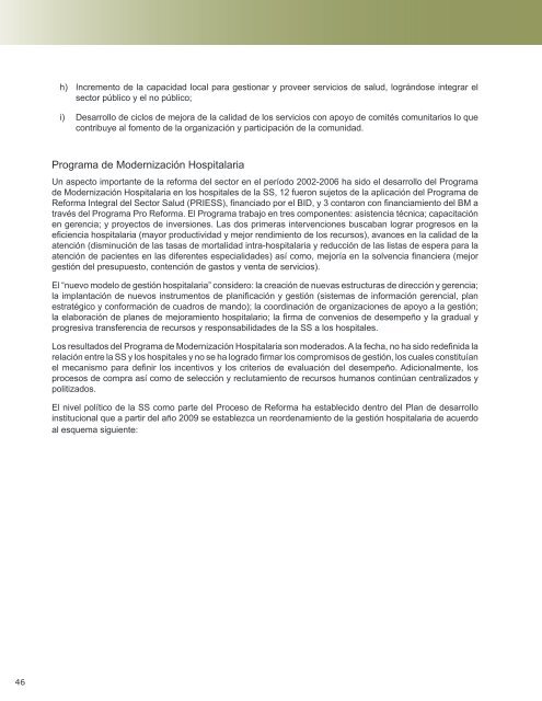 Perfil del Sistema de Salud de Honduras - PAHO/WHO