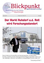 Blickpunkt 2011 - Ruhstorf ad Rott