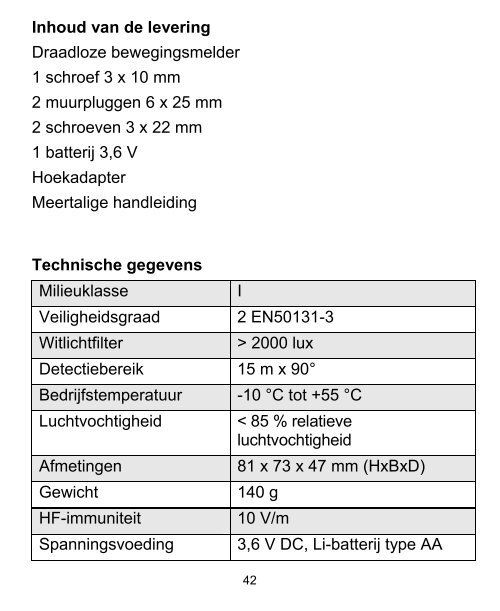 Funk-Bewegungsmelder - ABUS Security-Center