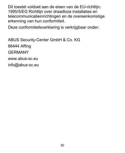 Funk-Bewegungsmelder - ABUS Security-Center