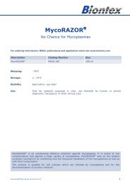 MycoRAZOR - Biontex Laboratories