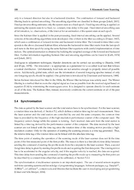 Calibration of a Terrestrial Laser Scanner - Institute of Geodesy and ...