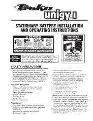 Unigy I Installation & Operating Instruction Manual.pdf - East Penn ...