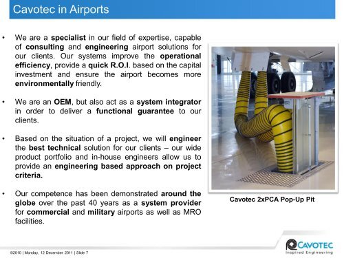 Cavotec Middle East - Emerging Airports