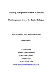 Diversity Management in the ICT Industry Challenges ... - EMF-FEM