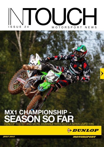 Intouch: Issue #24 Download Dunlop Motorsport magazine click