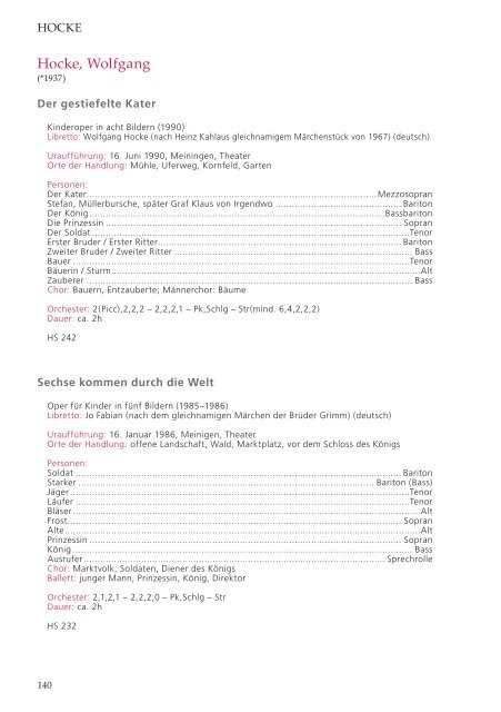 kasseler bühnenkatalog kassel catalogue of stage ... - Bad Request