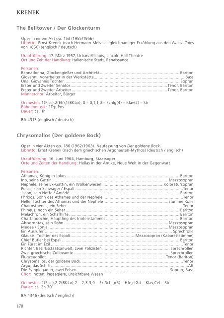 kasseler bühnenkatalog kassel catalogue of stage ... - Bad Request