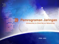 Pemrograman Jaringan