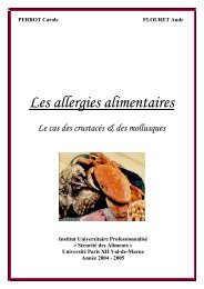 Les allergies alimentaires - Julien Tap