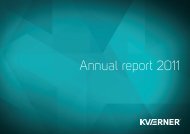 Annual Report 2011 - Kvaerner