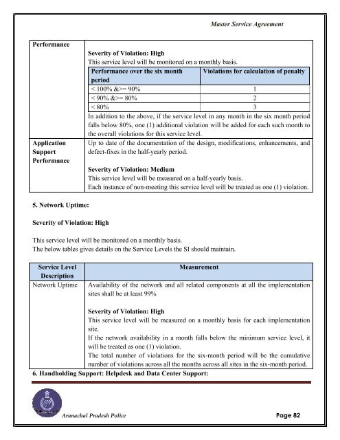 Crime and Criminal Tracking Network & Systems (CCTNS) Request ...