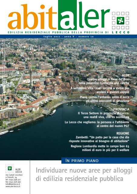 File allegato: Abitaler_0711.pdf - Aler Lecco