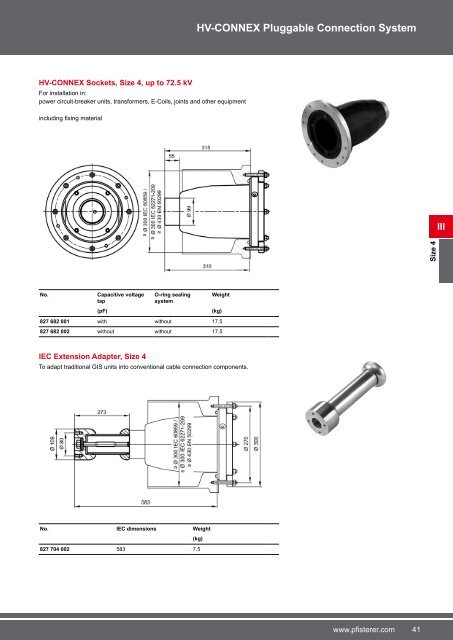 CABLE SYSTEMS Cable fittings for high voltage ... - Elektroskandia