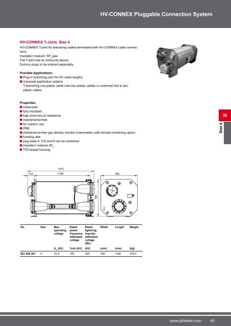 CABLE SYSTEMS Cable fittings for high voltage ... - Elektroskandia