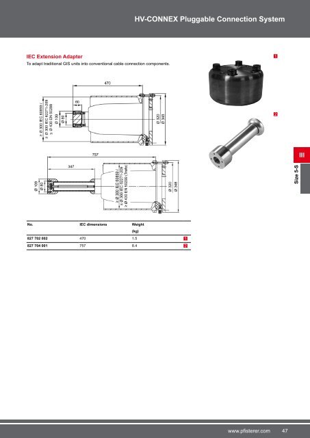 CABLE SYSTEMS Cable fittings for high voltage ... - Elektroskandia