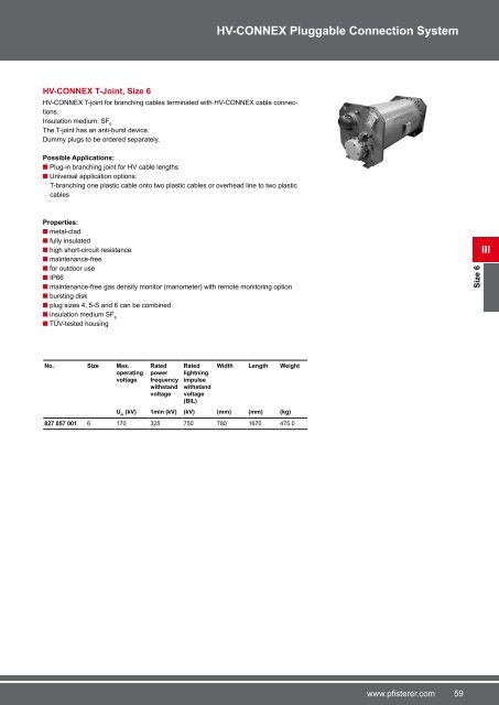 CABLE SYSTEMS Cable fittings for high voltage ... - Elektroskandia