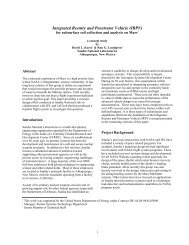 Integrated Reentry and Penetrator Vehicle (IRPV) for subsurface soil ...