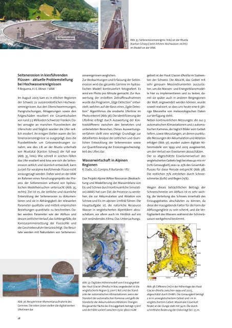 Jahresbericht 2006 - Departement Bau, Umwelt und Geomatik - ETH ...