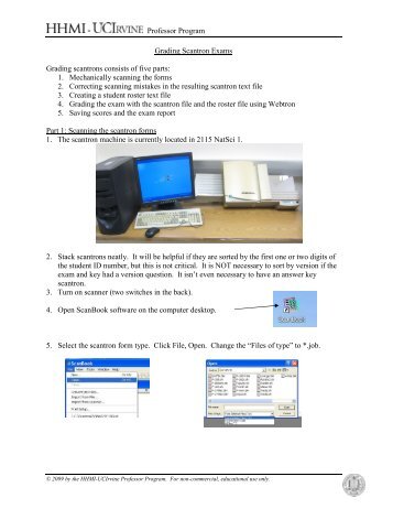 Professor Program Grading Scantron Exams Grading scantrons ...