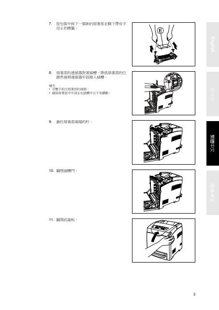 DocuPrint C2100 Fuser Unit Installation Guide - Fuji Xerox Printers