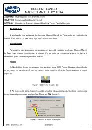 BOLETIM TÃCNICO MAGNETI MARELLI BY TEXA - Cofap