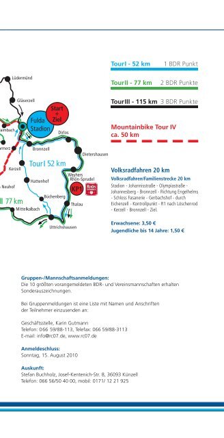 RhönSprudel präsentiert: - Sparkasse Fulda