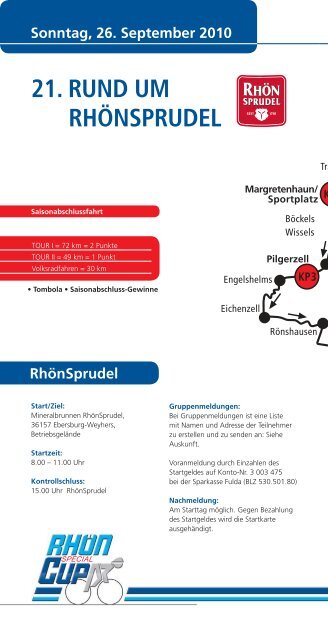RhönSprudel präsentiert: - Sparkasse Fulda