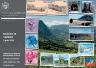 Emission de Timbres 3 juin 2013 - Philatelie Liechtenstein