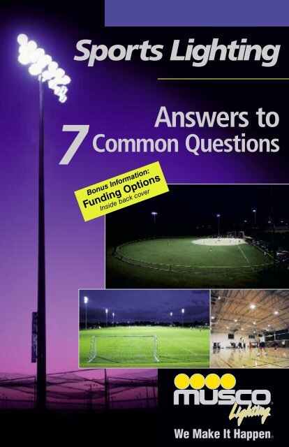 Musco Sports Lighting Brochure - SCMAF