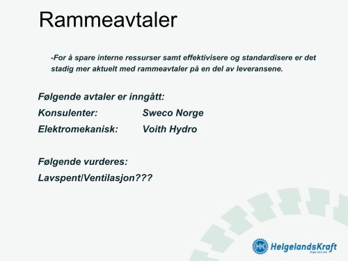 KOSTNADSFORDELING 2000-regnskap - 460 mill ... - Helgelandskraft