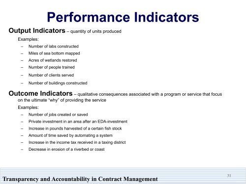 Transparency and Accountability in Contract Management - Office of ...