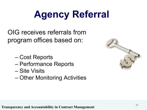 Transparency and Accountability in Contract Management - Office of ...