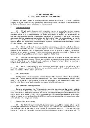 Agreement For Consulting Services  InterAmerican Investment