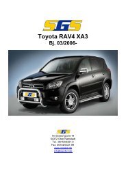 Toyota RAV4 XA3 Bj. 03/2006 - SGS