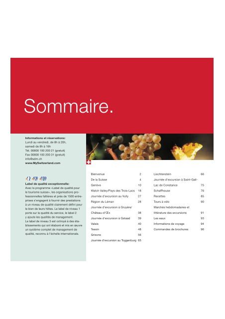 Vins et gastronomie Suisse - Votre CEâ¦