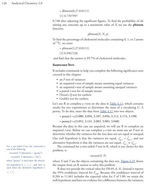 Analytical Chem istry - DePauw University