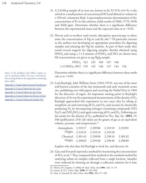 Analytical Chem istry - DePauw University