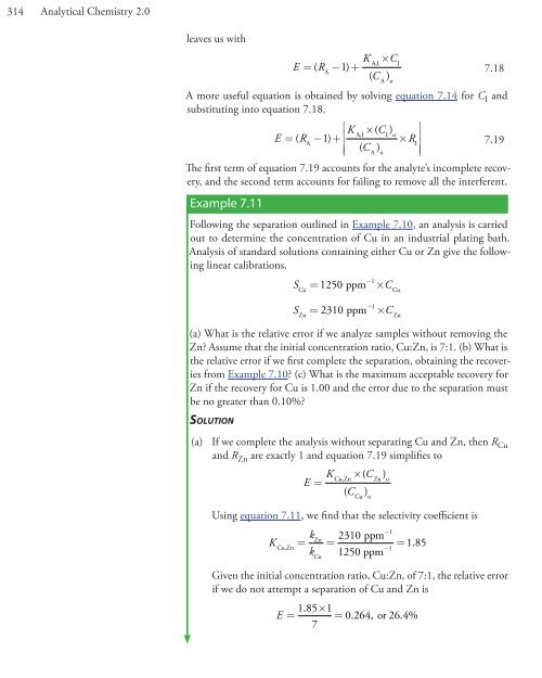 Analytical Chem istry - DePauw University