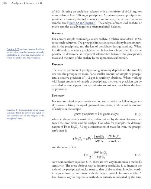 Analytical Chem istry - DePauw University