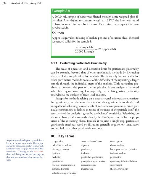 Analytical Chem istry - DePauw University