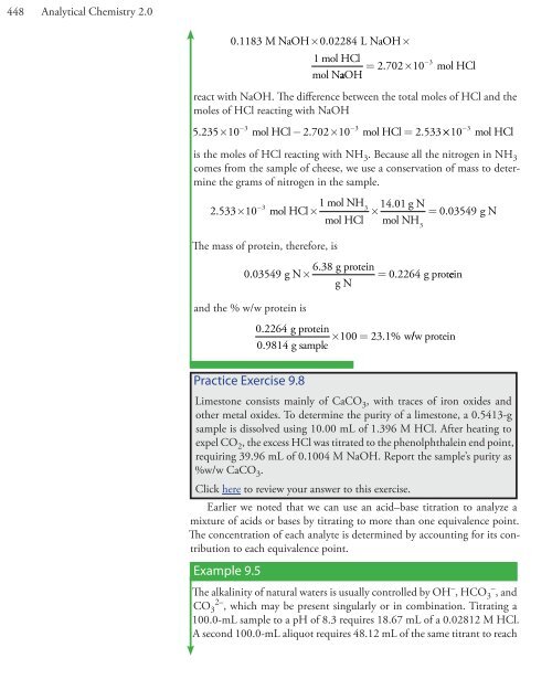 Analytical Chem istry - DePauw University