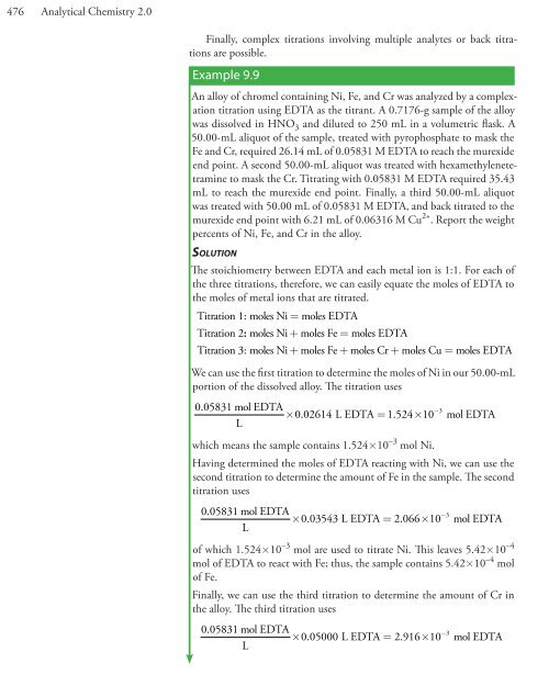 Analytical Chem istry - DePauw University