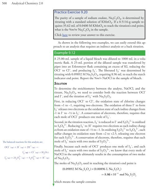 Analytical Chem istry - DePauw University