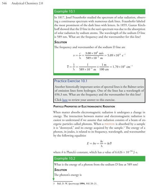 Analytical Chem istry - DePauw University