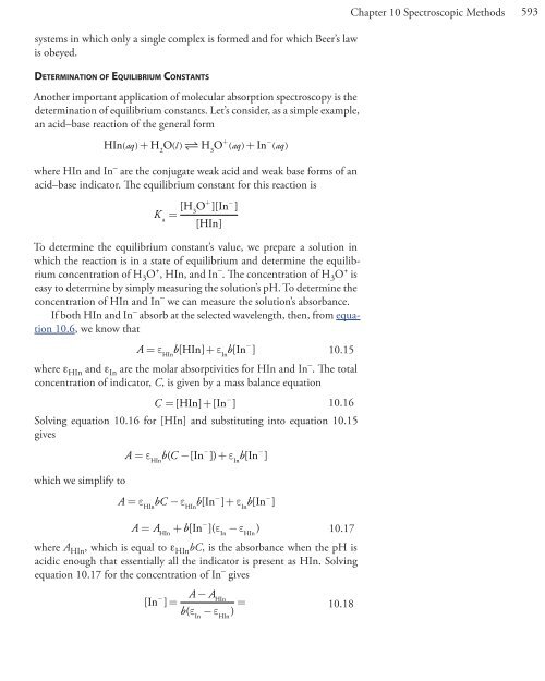 Analytical Chem istry - DePauw University