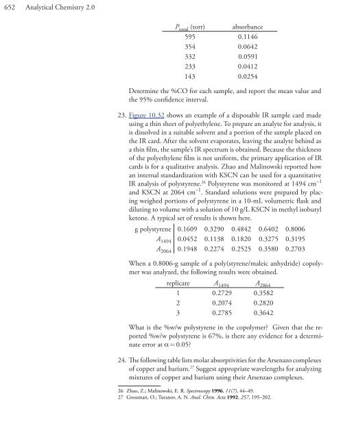 Analytical Chem istry - DePauw University