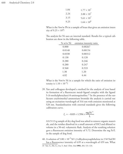 Analytical Chem istry - DePauw University