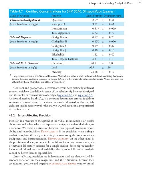 Analytical Chem istry - DePauw University